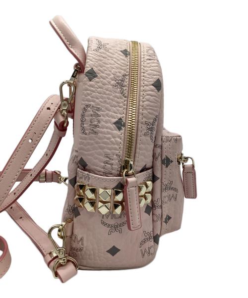 MCM（エムシーエム）MCM (エムシーエム) ミニリュック パウダーピンクの古着・服飾アイテム