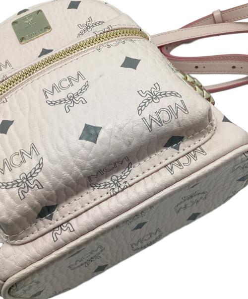 MCM（エムシーエム）MCM (エムシーエム) ミニリュック パウダーピンクの古着・服飾アイテム