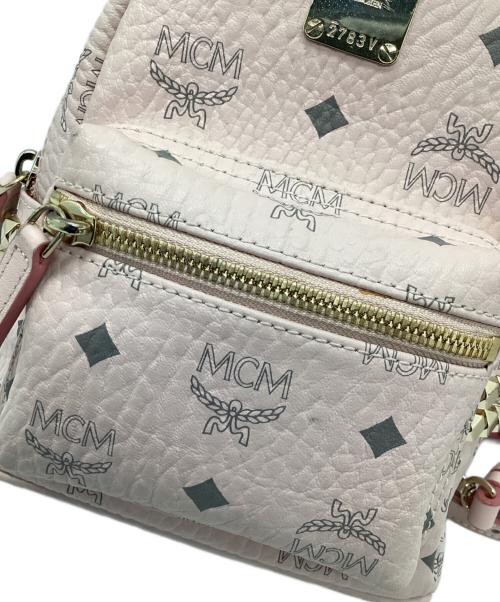 MCM（エムシーエム）MCM (エムシーエム) ミニリュック パウダーピンクの古着・服飾アイテム