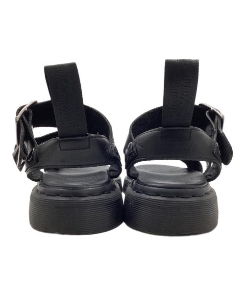 Dr.Martens（ドクターマーチン）Dr.Martens (ドクターマーチン) レザーサンダル ブラック サイズ:UK3の古着・服飾アイテム