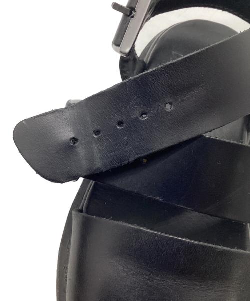Dr.Martens（ドクターマーチン）Dr.Martens (ドクターマーチン) レザーサンダル ブラック サイズ:UK3の古着・服飾アイテム