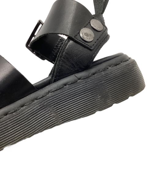 Dr.Martens（ドクターマーチン）Dr.Martens (ドクターマーチン) レザーサンダル ブラック サイズ:UK3の古着・服飾アイテム