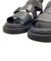 中古・古着 Dr.Martens (ドクターマーチン) レザーサンダル ブラック サイズ:UK3：5000円