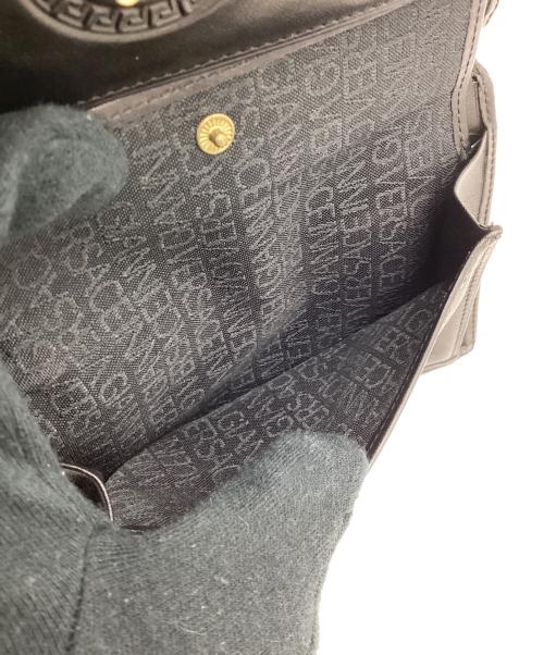 GIANNI VERSACE（ジャンニ・ヴェルサーチ）GIANNI VERSACE (ジャンニ・ヴェルサーチ) 3つ折り財布 ブラックの古着・服飾アイテム