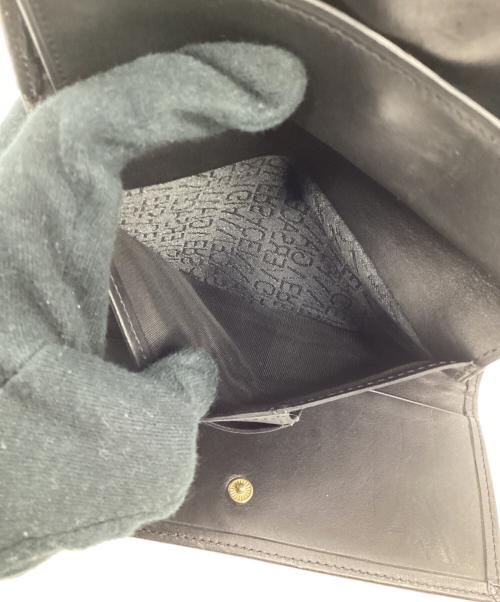 GIANNI VERSACE（ジャンニ・ヴェルサーチ）GIANNI VERSACE (ジャンニ・ヴェルサーチ) 3つ折り財布 ブラックの古着・服飾アイテム