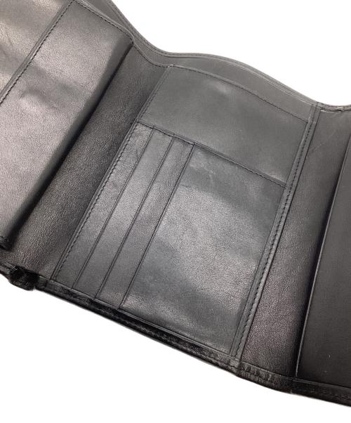 GIANNI VERSACE（ジャンニ・ヴェルサーチ）GIANNI VERSACE (ジャンニ・ヴェルサーチ) 3つ折り財布 ブラックの古着・服飾アイテム