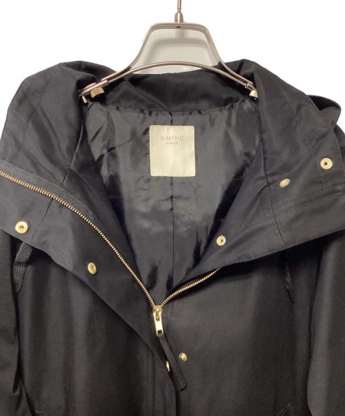B:MING LIFE STORE（ビーミングライフストア）B:MING LIFE STORE (ビーミングライフストア) 撥水 ロング マウンテンパーカ ブラック サイズ:Mの古着・服飾アイテム