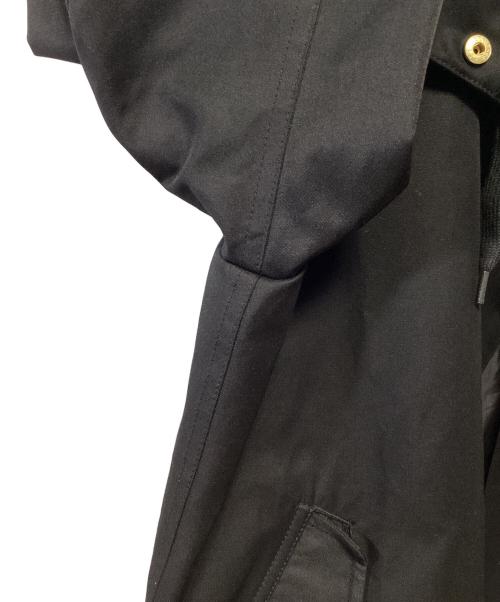 B:MING LIFE STORE（ビーミングライフストア）B:MING LIFE STORE (ビーミングライフストア) 撥水 ロング マウンテンパーカ ブラック サイズ:Mの古着・服飾アイテム