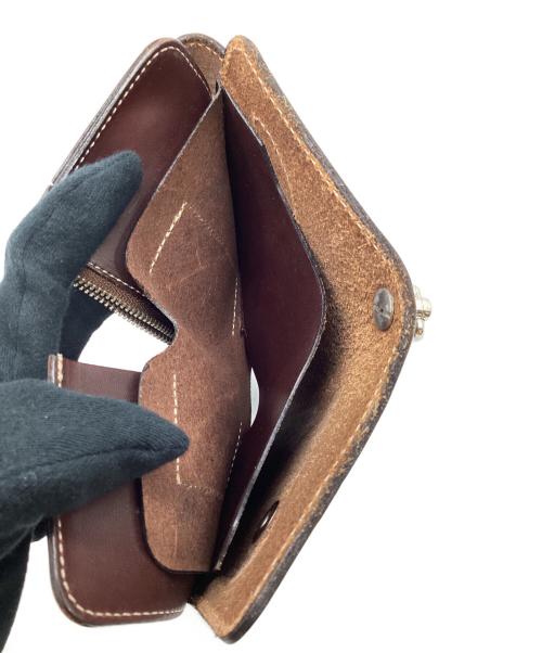 KC's LEATHER CRAFT（ケーシーズ）KC's LEATHER CRAFT (ケーシーズ) ライダーズウォレット ブラウンの古着・服飾アイテム