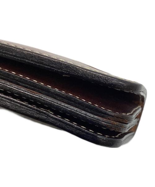 KC's LEATHER CRAFT（ケーシーズ）KC's LEATHER CRAFT (ケーシーズ) ライダーズウォレット ブラウンの古着・服飾アイテム