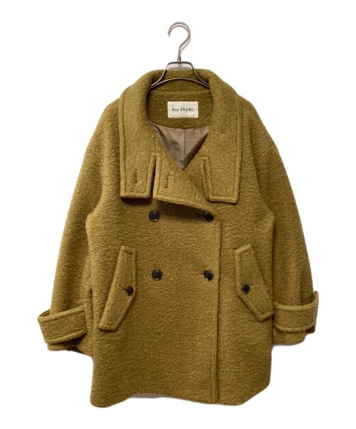 RAY BEAMS（レイ ビームス）RAY BEAMS (レイ ビームス) シャギー スタンドカラーコート カーキの古着・服飾アイテム