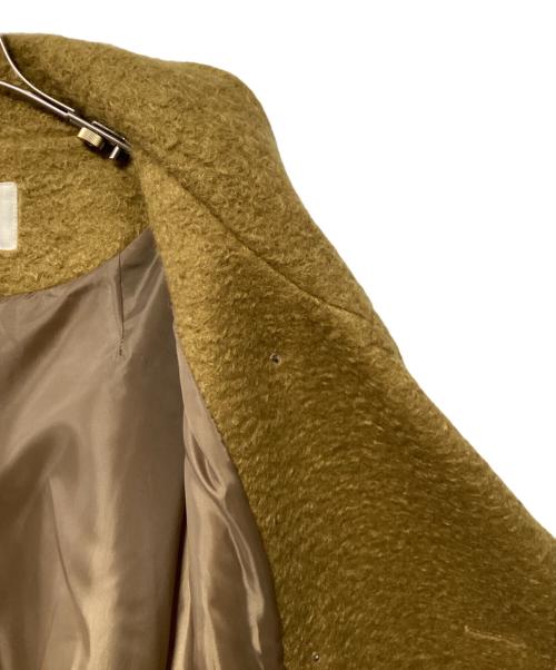 RAY BEAMS（レイ ビームス）RAY BEAMS (レイ ビームス) シャギー スタンドカラーコート カーキの古着・服飾アイテム