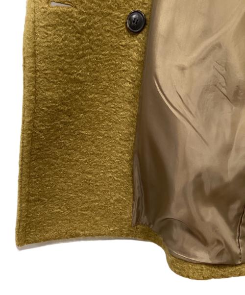 RAY BEAMS（レイ ビームス）RAY BEAMS (レイ ビームス) シャギー スタンドカラーコート カーキの古着・服飾アイテム