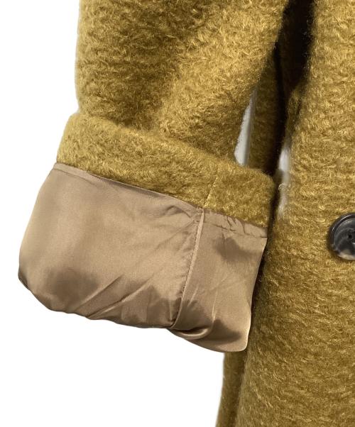 RAY BEAMS（レイ ビームス）RAY BEAMS (レイ ビームス) シャギー スタンドカラーコート カーキの古着・服飾アイテム