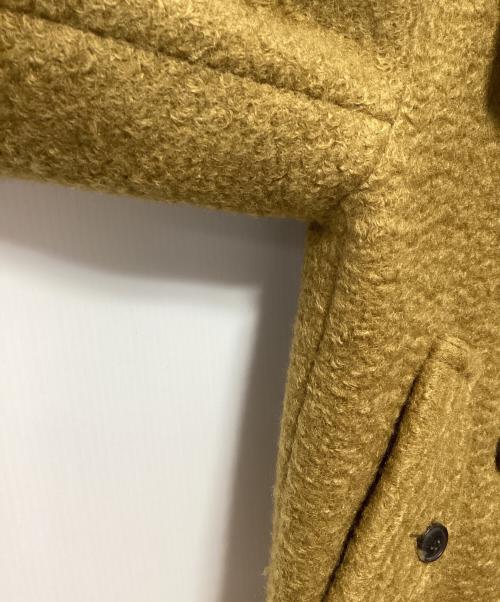 RAY BEAMS（レイ ビームス）RAY BEAMS (レイ ビームス) シャギー スタンドカラーコート カーキの古着・服飾アイテム