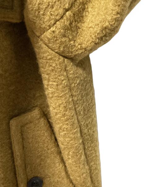 RAY BEAMS（レイ ビームス）RAY BEAMS (レイ ビームス) シャギー スタンドカラーコート カーキの古着・服飾アイテム