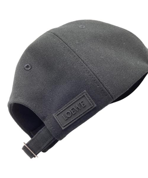 LOEWE（ロエベ）LOEWE (ロエベ) ベースボールキャップ ブラック サイズ:Mの古着・服飾アイテム