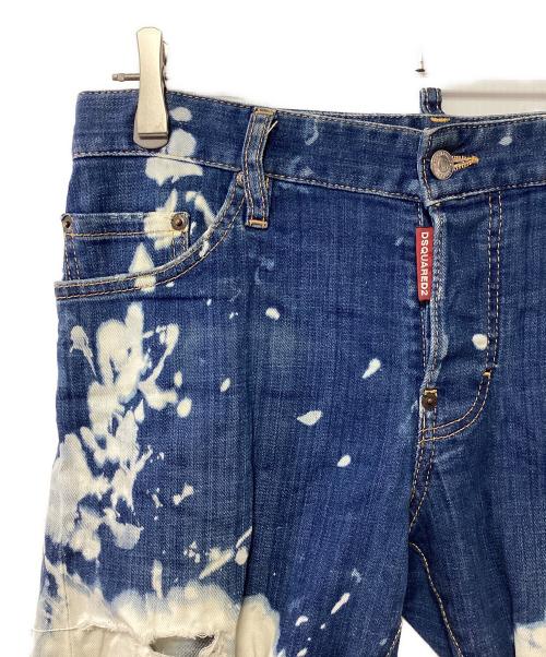 DSQUARED2（ディースクエアード）DSQUARED2 (ディースクエアード) デニムパンツ インディゴ サイズ:46の古着・服飾アイテム