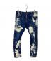 DSQUARED2（ディースクエアード）の古着「デニムパンツ」｜インディゴ