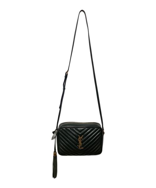 Saint Laurent Paris（サンローランパリ）Saint Laurent Paris (サンローランパリ) ルーカメラバッグ グリーンの古着・服飾アイテム