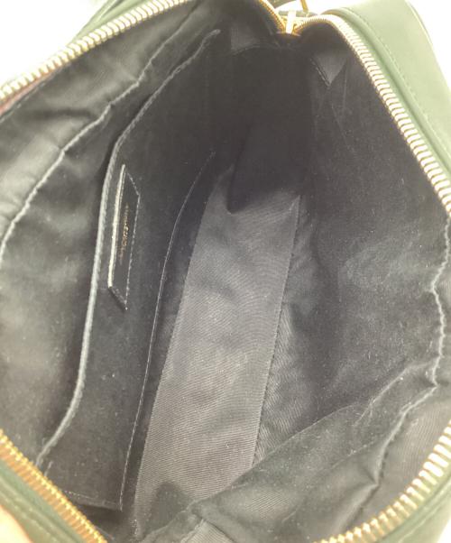 Saint Laurent Paris（サンローランパリ）Saint Laurent Paris (サンローランパリ) ルーカメラバッグ グリーンの古着・服飾アイテム