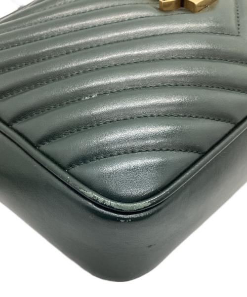 Saint Laurent Paris（サンローランパリ）Saint Laurent Paris (サンローランパリ) ルーカメラバッグ グリーンの古着・服飾アイテム