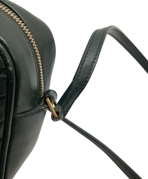 Saint Laurent Paris（サンローランパリ）Saint Laurent Paris (サンローランパリ) ルーカメラバッグ グリーンの古着・服飾アイテム