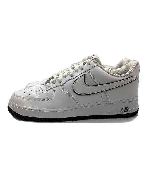 NIKE（ナイキ）NIKE (ナイキ) AIR FORCE 1 '07 WHITE/BLACK-WHITE ホワイト サイズ:29の古着・服飾アイテム