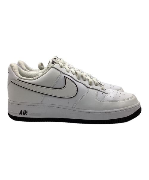 NIKE（ナイキ）NIKE (ナイキ) AIR FORCE 1 '07 WHITE/BLACK-WHITE ホワイト サイズ:29の古着・服飾アイテム