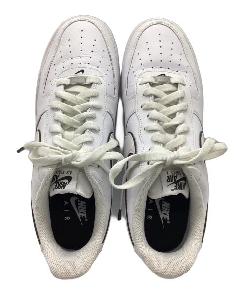 NIKE（ナイキ）NIKE (ナイキ) AIR FORCE 1 '07 WHITE/BLACK-WHITE ホワイト サイズ:29の古着・服飾アイテム