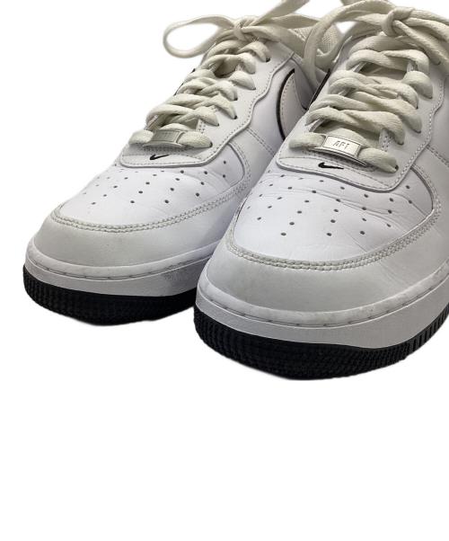 NIKE（ナイキ）NIKE (ナイキ) AIR FORCE 1 '07 WHITE/BLACK-WHITE ホワイト サイズ:29の古着・服飾アイテム