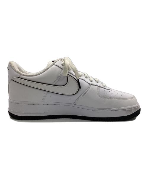 NIKE（ナイキ）NIKE (ナイキ) AIR FORCE 1 '07 WHITE/BLACK-WHITE ホワイト サイズ:29の古着・服飾アイテム