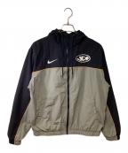 NIKEナイキ）の古着「フーデッドジャケット」｜グレー×ブラック