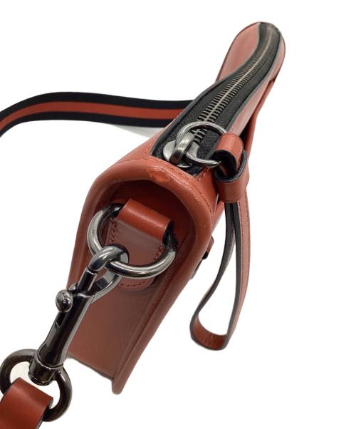 COACH（コーチ）COACH (コーチ) ショルダーバッグ ブラウン×ブラックの古着・服飾アイテム