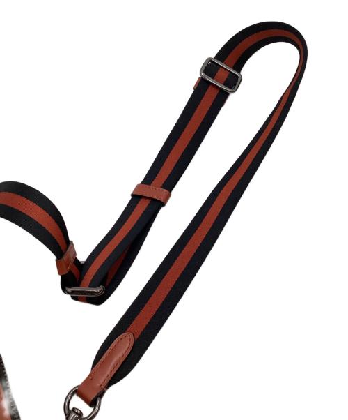 COACH（コーチ）COACH (コーチ) ショルダーバッグ ブラウン×ブラックの古着・服飾アイテム