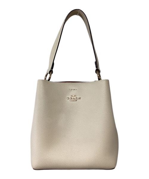 COACH（コーチ）COACH (コーチ) 2WAYバッグ アイボリーの古着・服飾アイテム