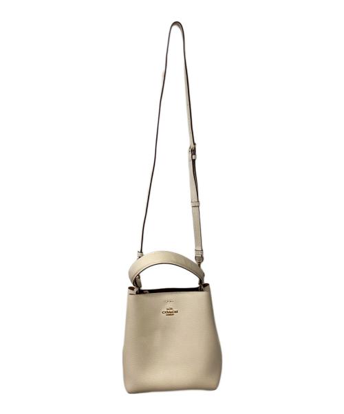 COACH（コーチ）COACH (コーチ) 2WAYバッグ アイボリーの古着・服飾アイテム