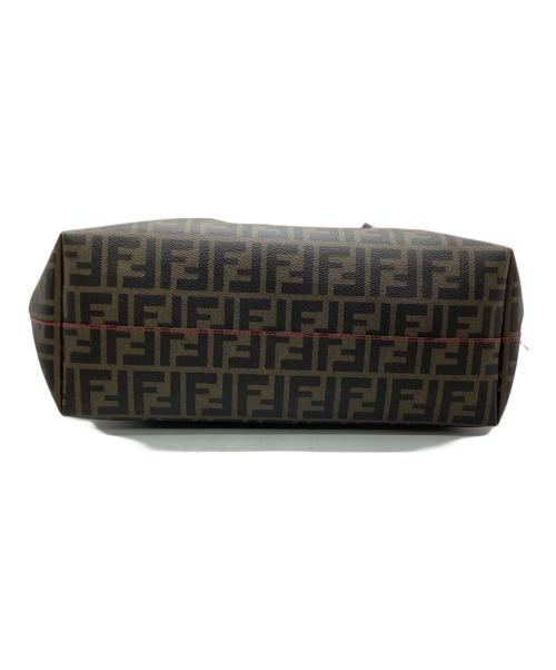 FENDI（フェンディ）FENDI (フェンディ) グラデーショントートバッグ ピンク×ブラウンの古着・服飾アイテム