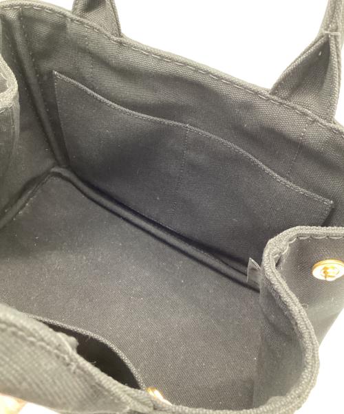 PRADA（プラダ）PRADA (プラダ) 2WAYショルダーバッグ　カナパ ブラックの古着・服飾アイテム