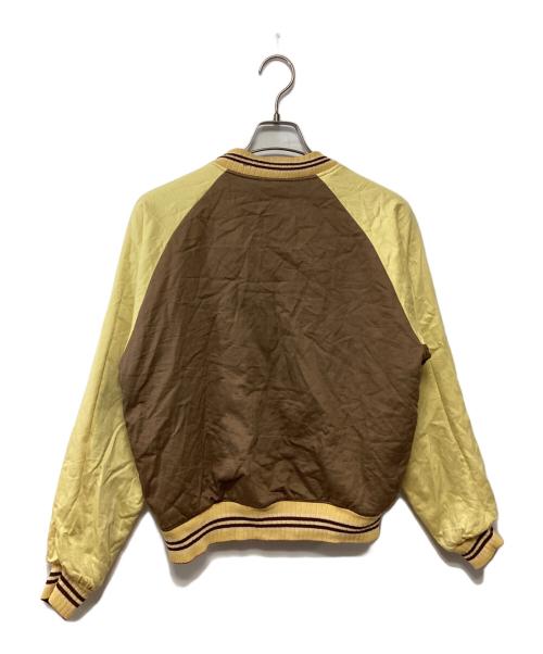 PHERROW'S 匠（フェローズ タクミ）PHERROW'S 匠 (フェローズ タクミ) リバーシブルスカジャン ピンク×グリーン×ブラウン サイズ:Lの古着・服飾アイテム