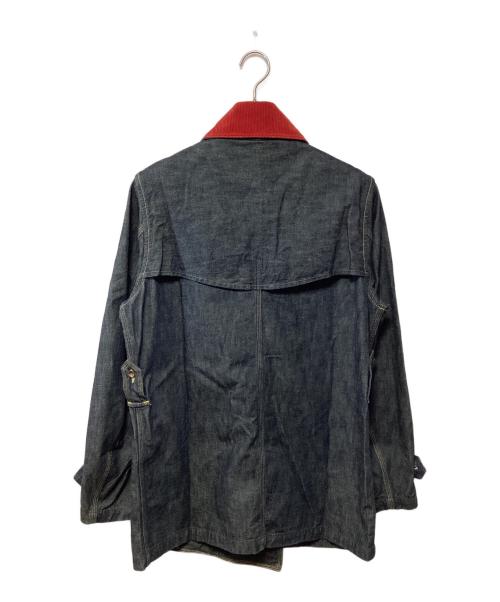 KAPITAL（キャピタル）KAPITAL (キャピタル) カバーオール インディゴ×レッド サイズ:2の古着・服飾アイテム