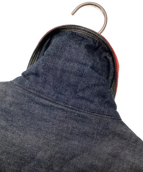 KAPITAL（キャピタル）KAPITAL (キャピタル) カバーオール インディゴ×レッド サイズ:2の古着・服飾アイテム