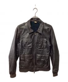 Ron Herman（ロンハーマン）の古着「ラムレザージャケット」｜ダークブラウン