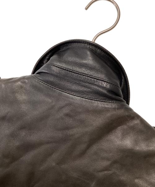 Ron Herman（ロンハーマン）Ron Herman (ロンハーマン) ラムレザージャケット ダークブラウン サイズ:Mの古着・服飾アイテム