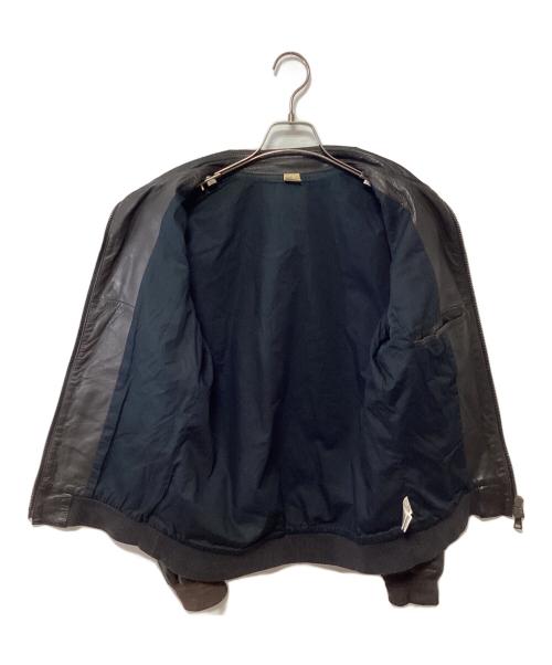 Ron Herman（ロンハーマン）Ron Herman (ロンハーマン) ラムレザージャケット ダークブラウン サイズ:Mの古着・服飾アイテム