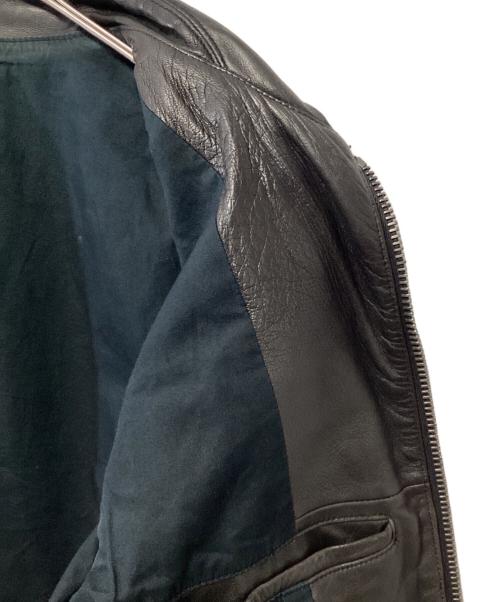 Ron Herman（ロンハーマン）Ron Herman (ロンハーマン) ラムレザージャケット ダークブラウン サイズ:Mの古着・服飾アイテム