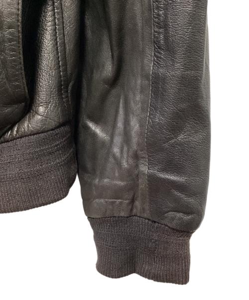 Ron Herman（ロンハーマン）Ron Herman (ロンハーマン) ラムレザージャケット ダークブラウン サイズ:Mの古着・服飾アイテム