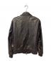 Ron Herman (ロンハーマン) ラムレザージャケット ダークブラウン サイズ:M：27000円