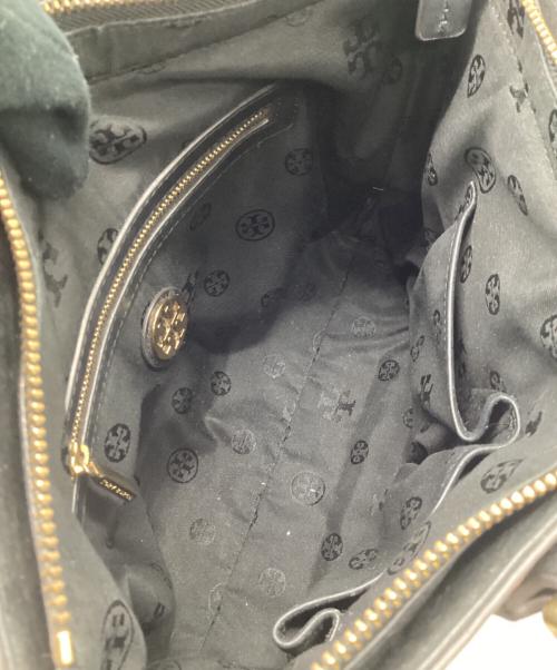 TORY BURCH（トリーバーチ）TORY BURCH (トリーバーチ) 2WAYバッグ ブラックの古着・服飾アイテム