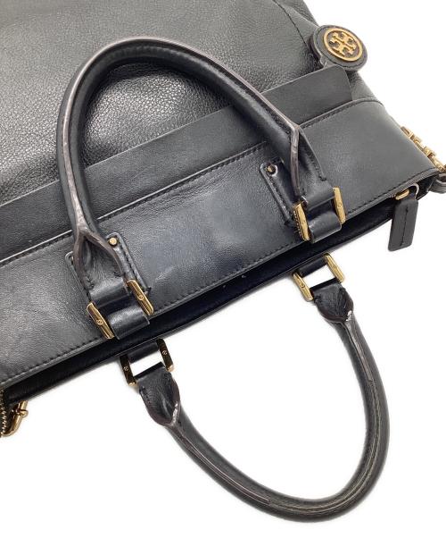 TORY BURCH（トリーバーチ）TORY BURCH (トリーバーチ) 2WAYバッグ ブラックの古着・服飾アイテム